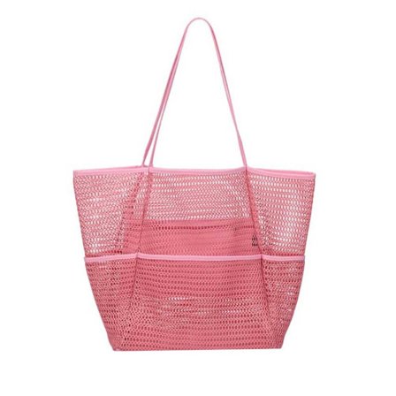 Mesh Beach Tote Bag Axel Handväskor ROSA