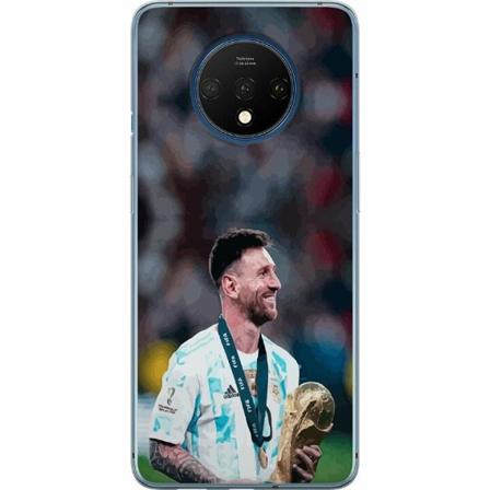 Oneplus 7t Genomskinligt Skal Messi