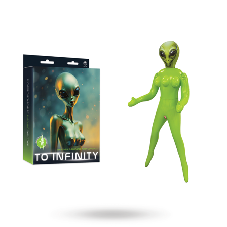 Inflatable 3 breasted Alien Love Doll Green - Vuxen.se - Premium, uppblåsbara, realistiska sexdockor