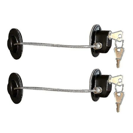 Robust Självhäftande Kylskåps-, Filmlåda Lås Med Nyckel