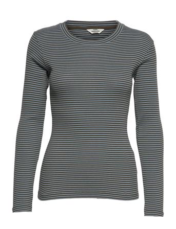 2X2 Cotton Stripe Tuba Top Patterned Mads Nørgaard