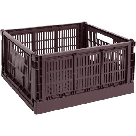 Hay Colour Crate Large Square säilytyslaatikko, bordeaux