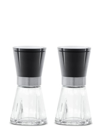 Rosendahl Gc Kværn H14.5 Cm Sort/Stål 2 Stk. - Black - H14.5CM