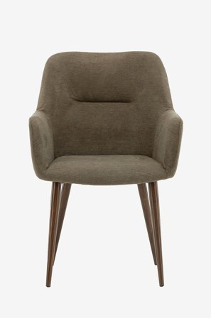 Venture Home - Spisebordsstol Tomorrow 2-pak - Brun - Stole med armlæn - Fra Homeroom