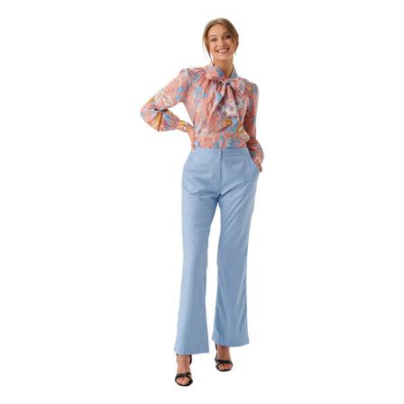 Dea Kudibal Flower-Print Bluse Rød, Dame