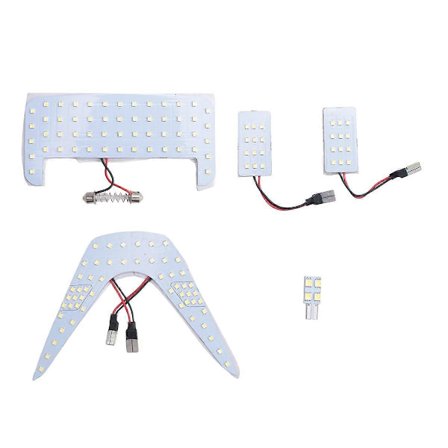 for Toyota C-HR CHR LED Innvendig Leselys Hvit LED Taklys 102 LEDs 6000K Innvendig Signal