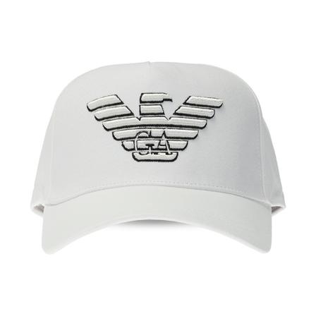 Emporio Armani Accessories , Wit , Heren , Maat: ONE Size Petten
