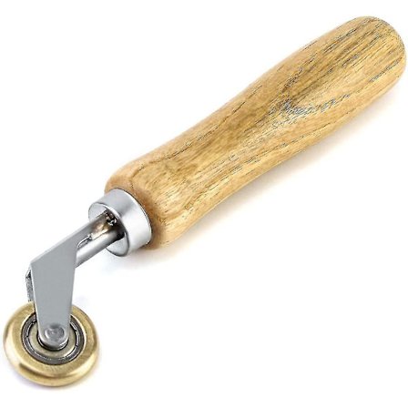 6mm messing valse rulle, hjørnesøm messing presse rulle ideell for sveising og søm-sfygv