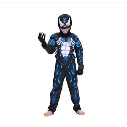 Venom Muscle Costume Cosplay Kids Boy Halloween Kids Costume