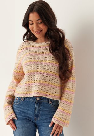 ONLY-Onlasa Ls O-neck Knt-S