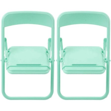 2 kpl Nukkekodin Pienoiskoossa Tuolimalli Koristeellinen Mini Tuoli Koriste Nukkekodin Kokoontaitettavat Tuolimallit