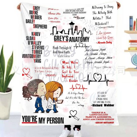 Grå anatomi tryckt mjuk fleecefilt, madrass, soffa, T