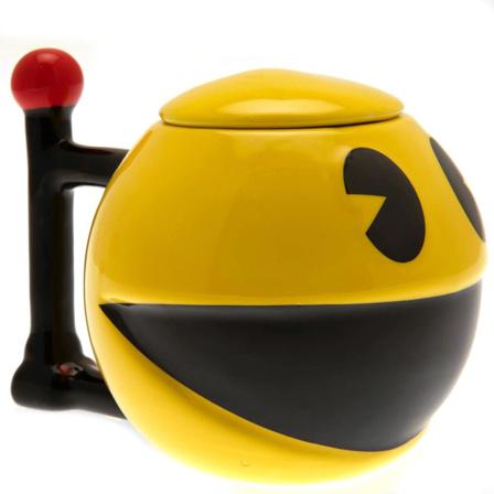 Pac-man 3d-mugg One Size Gul/svart