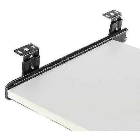 Skuffeskinner eller tastaturskuffe med kuglelejer og højdejustering