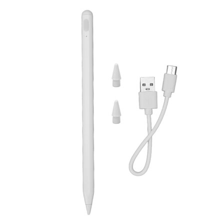 Aktiv Stylus Pen Genopladelig Meget Følsom til iPad Pro Air Mini iPhone Samsung Tablet