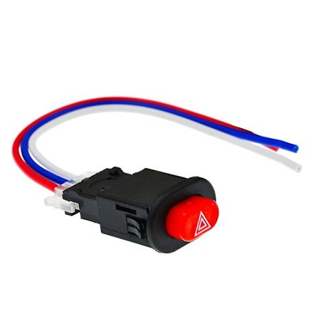 Motorcykel Hazard Blinklys Kontakt Nødsignal Dobbelt Advarsel Blinklys