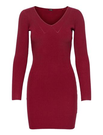 Cecile Dress Swtr Red GUESS Jeans