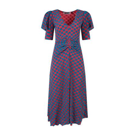 Rotate Birger Christensen, Sierina dress Czerwony, Kobieta, Rozmiar: 2XS
