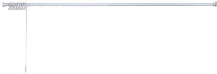 Erics Industrier 108 Forhængsstang lige, trinløs forlængelse 75-110 cm, Badeværelse