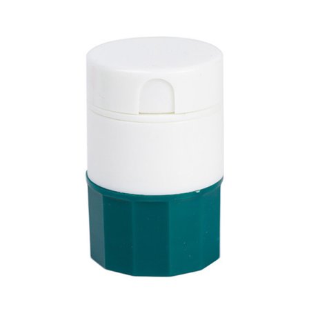 4 i 1 bærbar 4-lags tablettkvern pulver Pill ter medisin