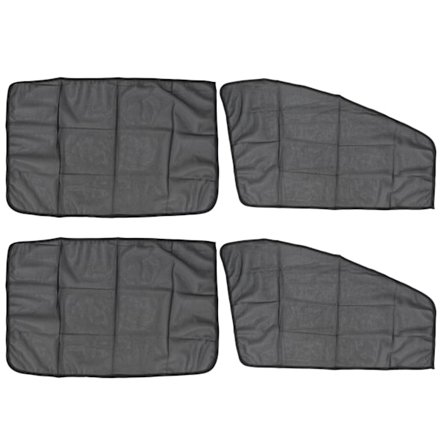 4st Magnet Solskydd Universal UV-skydd Bil Sida Främre Bakre Fönster Gardin