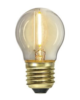 Ljuskälla LED lampa E27 G45 Soft Glow varmvit - Star Trading