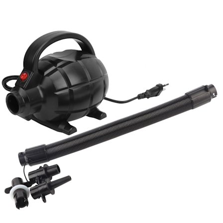 600W sähköinen ilmapumppu, puhallettava vene, lautta, patja, kannettava puhallin, EU-pistoke 220-240V