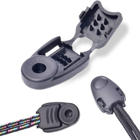 Erstatningslynlås Fixer Spring Rope Lock Fjederspænde