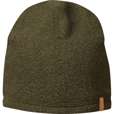 Fjällräven Lappland Fleece Lue One Size - unisex - Dark Olive/Grønn - Kaps, Lues & beanies