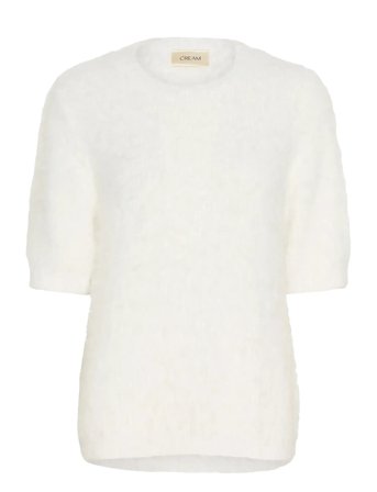Crlini Knit Pullover White Cream