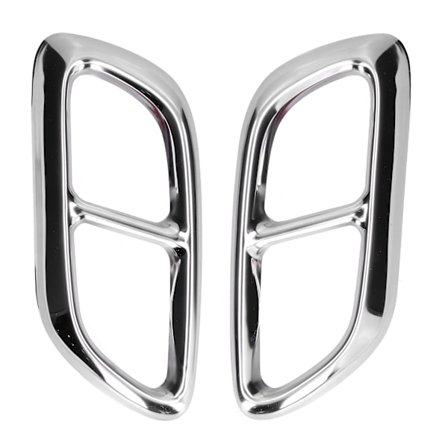 2 kpl pakoputken päätylistaa ruostumatonta terästä, neliulokkeinen pakoputken runko, korvaava Buick Lacrosselle 2013‐2015