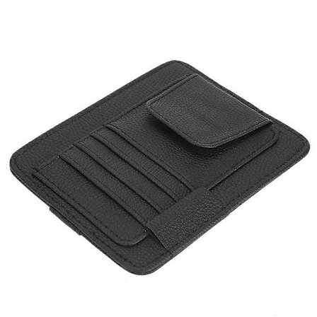 Multifunksjonell bilvisirorganisator solskjerm oppbevaringsholder pose kort regning oppbevaringsveske