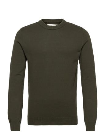 Jonas L/S Crew Neck Knit Green Bertoni