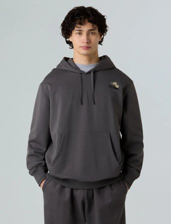 The North Face U Flower Dome Relaxed Hd Sweatshirt-Gph - Grey - M