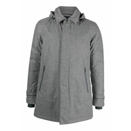 Herno, Down Jackets Grijs, Heren, Maat:L