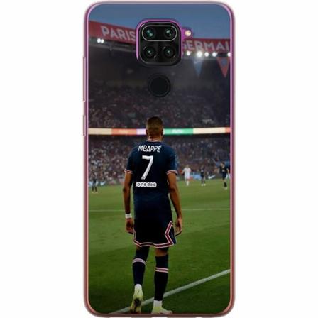 Xiaomi Redmi Note 9 Genomskinligt Skal Mbappe
