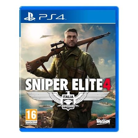 TV-spel - Rebellion - SNIPER ELITE 4 PS4 MIX - Shooting - 1 till 2 spelare - Blu-Ray