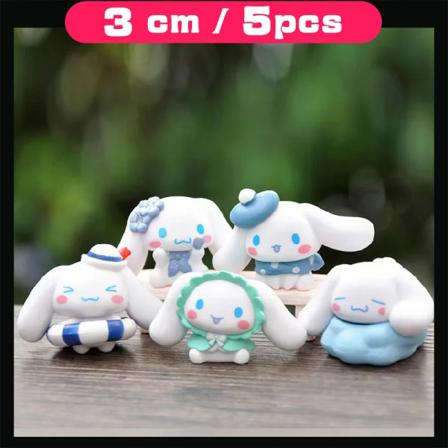 #2 SANRIO Toys My Melody Dolls Kawaii Figurine Blind Box Heminredning Japansk Söt Julklapp Anime Cartoon Collection No.13 Cinnamoroll 1 Set with blind