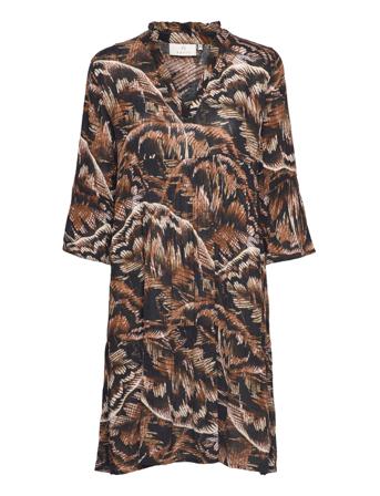 Kaerina Amber Dress Patterned Kaffe