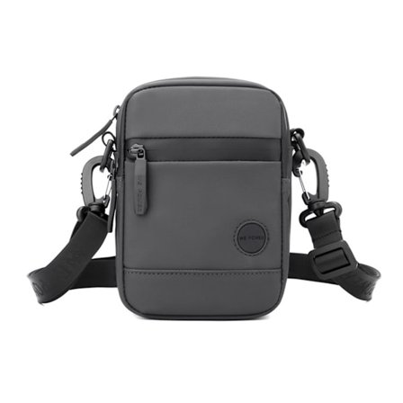 Axelväska för män Multifunktionell Nylon Messenger Bag Vattentät Casual Crossbody Väska Telefon Midjeväska Plånbok