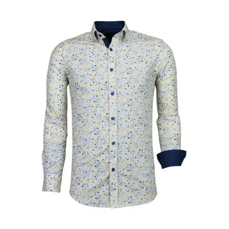 Gentile Bellini - Skjortor - Beige - Herr - Storlek: S, Herr, Storlek: S