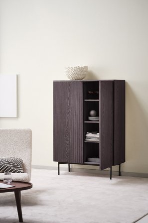 Jotex - Skap Svart - PALANZO - Kjøp Skap & Vitrineskap hos Jotex