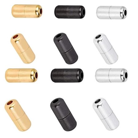 30 st Metal Capsule Skosnören Spänne, Lazy Laces Spänne, Tjock Skosnören Spänne Lås Skosnören Tillbehör till Sneaker