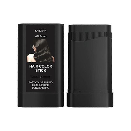 2-i-1 Hårfargestift og kam, trygg og komfortabel hårfargekam, touch up-stift, vanntett og svettebestandig for rask touch-up