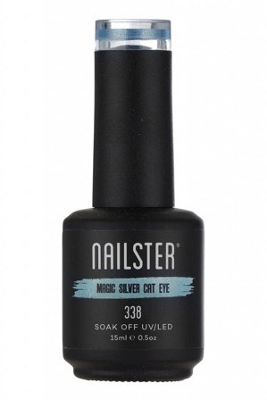 Nailster Cat Eye Gelpolish 338 Silver Blue, Makeup, Gelénegle, Gel Neglelak