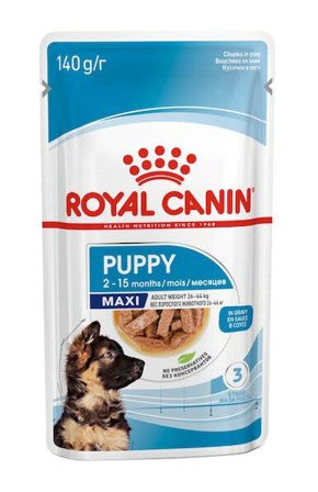 Royal Canin Puppy Maxi Bocconcini In Salsa Per Cani 140g