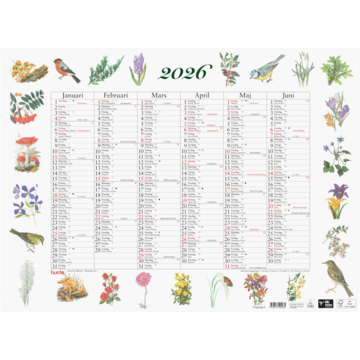 Stor Naturkalender 2026