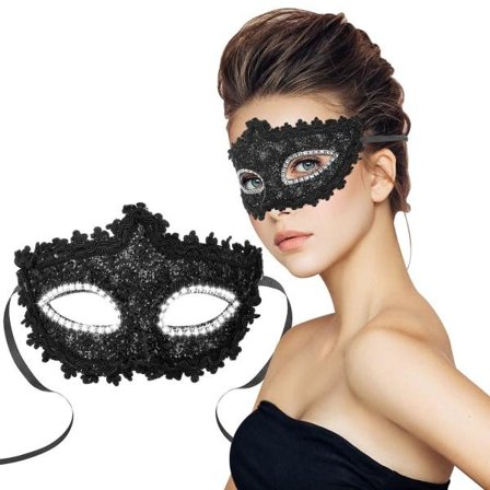 Maskerade Maske Venetiansk Maske Ansigtsmaske Kvinder Maskerade Masker til Kvinder Halloween, Maskerade, Kostumefestmasker