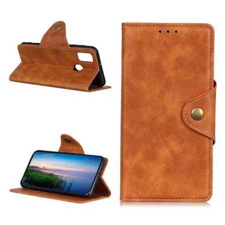 Alpha läder ZTE Blade A7s 2020 fodral - Brun