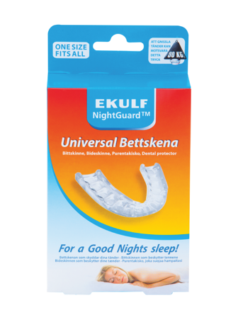 Ekulf Night Guard Biteskinne, 1 stk.